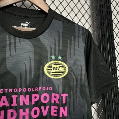 24-25 PSV Eindhoven Pre-match Training Black Kit