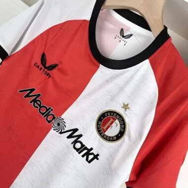 24-25 Feyenoord Home Kit Soccer Uniform