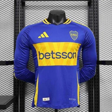 24-25 Player Long sleeve Boca Home S-XXL