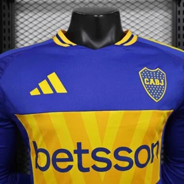 24-25 Player Long sleeve Boca Home S-XXL