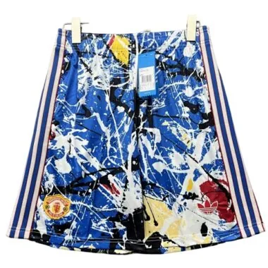 25-26 Manchester United x Stone Roses Shorts Cheap Football Jersey Wholesale Yupoo