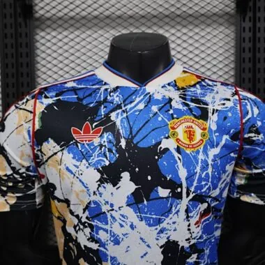 25-26 Player Manchester United x Stone Roses Kit S-3XL Cheap Football Jersey Wholesale Yupoo