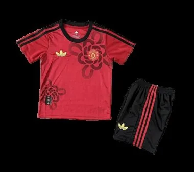 25-26 Kids Manchester United Chinese Knot Cultral Story Kit Cheap Football Jersey Wholesale Yupoo