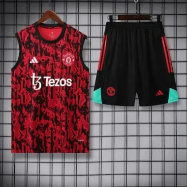 23-24 Manchester United Training Vest Kit S-XXL(3) Soccer Jerseys