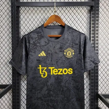 23-24 Manchester United Stone Roses Pre-Match SizeS-4XL Jersey Yupoo