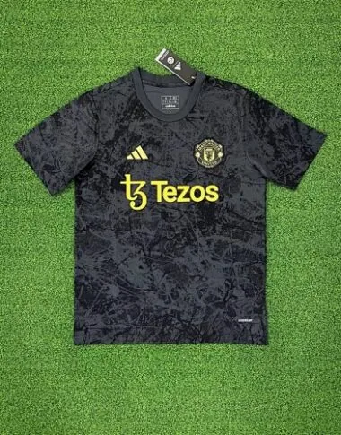 23-24 Manchester United Stone Roses Pre-Match SizeS-4XL Jersey Yupoo