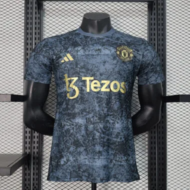 23-24 Manchester United Stone Roses Pre-Match Kit Player Edition Shirt