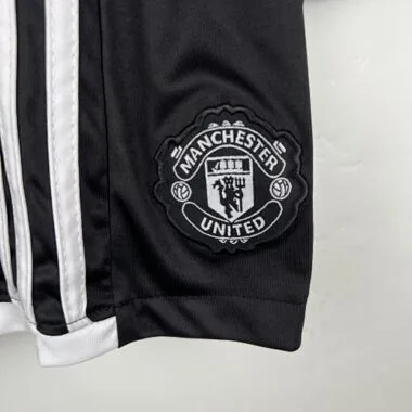 23-24 Manchester United kids away size 16-28 Soccer Jersey