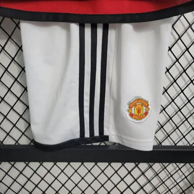 23-24 Kids Manchester United Home Long Sleeve Size 16-28