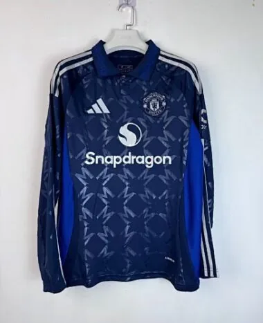 24-25 Manchester United Away Long Sleeve Soccer Jerseys Yupoo