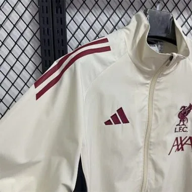 25-26 Liverpool Windbreaker Jacket Kit S-3XL Cheap Football Jersey Wholesale Yupoo