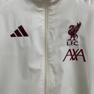 25-26 Liverpool Windbreaker Jacket Kit S-3XL Cheap Football Jersey Wholesale Yupoo