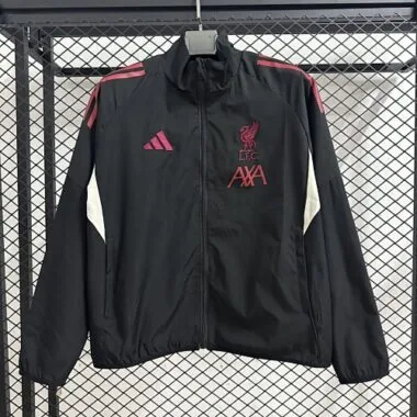 25-26 Liverpool Windbreaker Jacket Kit S-3XL Cheap Football Jersey Wholesale Yupoo