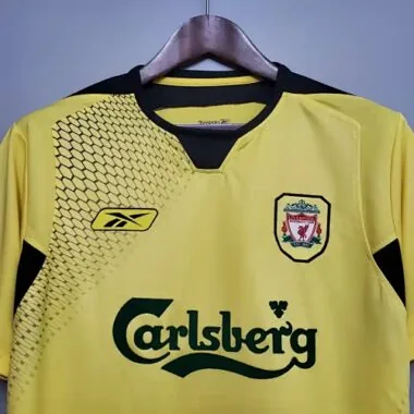04-05 Retro Liverpool Soccer Jersey Away