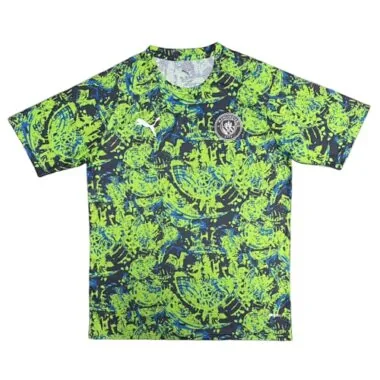 25-26 Manchester City Pre-Match Kit Cheap Football Jersey Wholesale Yupoo