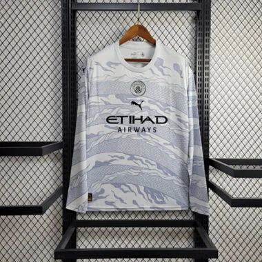 24-25 Manchester City The Year of Dragon Kit Long Sleeve Shirt