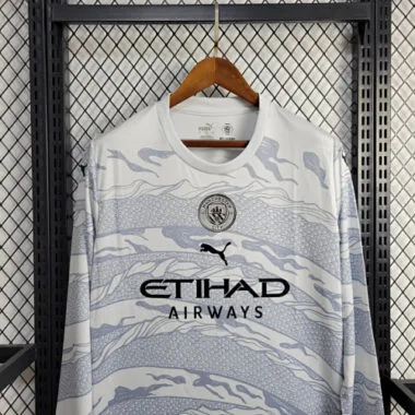 24-25 Manchester City The Year of Dragon Kit Long Sleeve Shirt