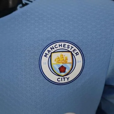 24-25 Manchester City Home Long Sleeve Kit Player Version Shirt
