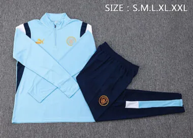 23-24 Manchester City Long Sleeve Training Suit Yupoo(14)