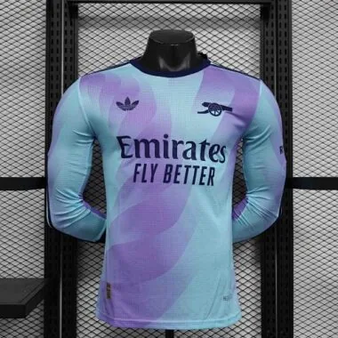 2024/25 Arsenal Third Away Player Version Long sleeve