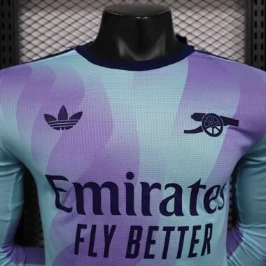 2024/25 Arsenal Third Away Player Version Long sleeve