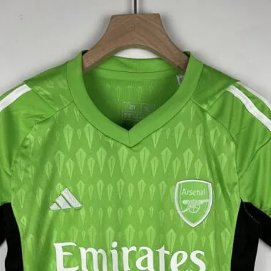 23-24 Kids Goalkeeper Arsenal Green Size 16-28