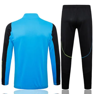 2023/24 Arsenal Blue Jacket Suits Long Sleeve Tracksuit