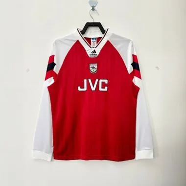 92-94 Arsenal Home Retro Kit Long Sleeve Shirt