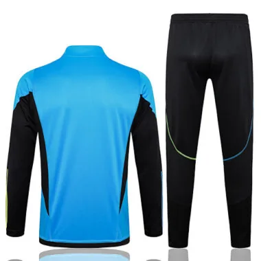 2023/24 Arsenal Training Suit Blue Long Sleeve Tracksuit
