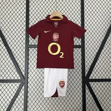 05-06 Arsenal Home Retro Kids Kits Children Shirt