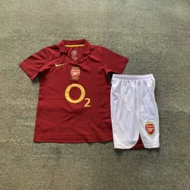 05-06 Arsenal Home Retro Kids Kits Children Shirt