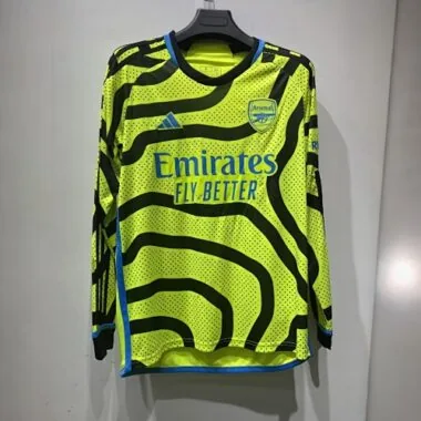2023/24 Arsenal Away Kit Long Sleeve Shirt