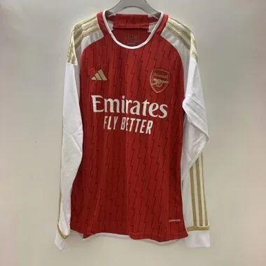 2023/24 Arsenal Home Kit Long Sleeve Shirt