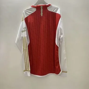 2023/24 Arsenal Home Kit Long Sleeve Shirt