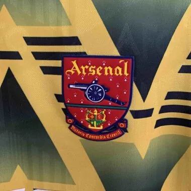 91-93 Retro Long Sleeve Arsenal Away