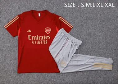 2023/24 Arsenal Short Sleeve Training Suit