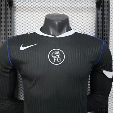 25-26 Player Chelsea Third Away Long Sleeve Kit Cheap Football Jersey Wholesale Yupoo