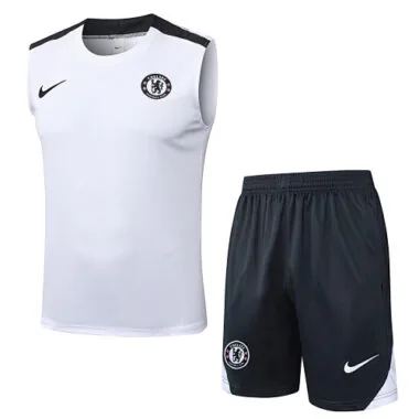 25-26 Chelsea Sleeveless Training Kits Tracksuits Cheap Football Jersey Wholesale Yupoo