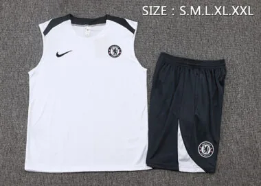 25-26 Chelsea Sleeveless Training Kits Tracksuits Cheap Football Jersey Wholesale Yupoo