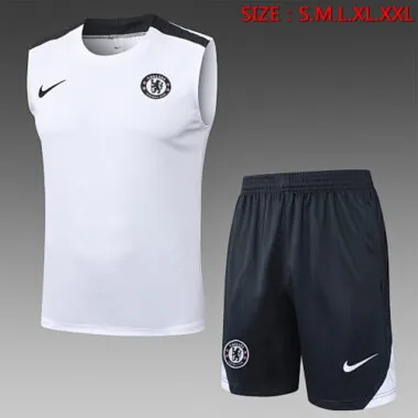 25-26 Chelsea Sleeveless Training Kits Tracksuits Cheap Football Jersey Wholesale Yupoo