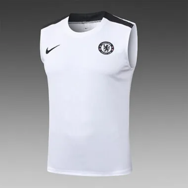25-26 Chelsea Sleeveless Training Kits Tracksuits Cheap Football Jersey Wholesale Yupoo