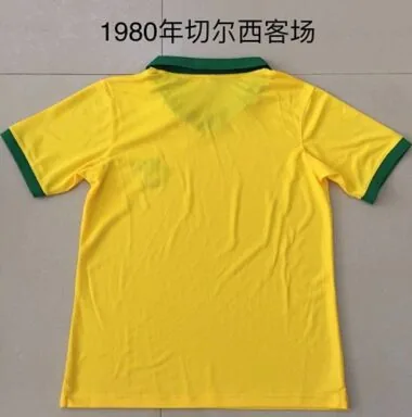 80 Chelsea away yellow