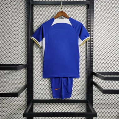 23-24 Chelsea home kids size 16-28 Soccer Jerseys