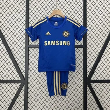 12-13 Chelsea Home Retro Kid Kits Children Sets Jerseys Supllier Yupoo