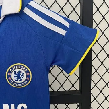 08-09 Chelsea Home Champions League Retro Kid Kits Youth Apparels