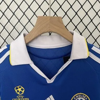 08-09 Chelsea Home Champions League Retro Kid Kits Youth Apparels