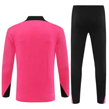 24-25 Chelsea Long Sleeve Tracksuit Red Training Suits