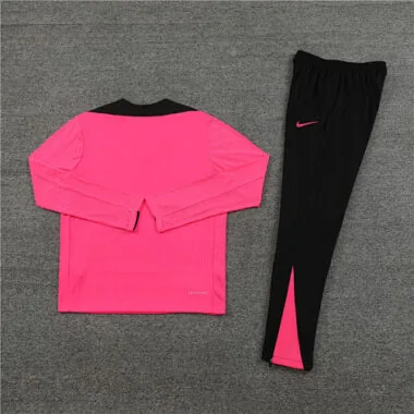 24-25 Chelsea Long Sleeve Tracksuit Red Training Suits