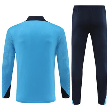 24-25 Chelsea Long Sleeve Tracksuit Blue Training Suits