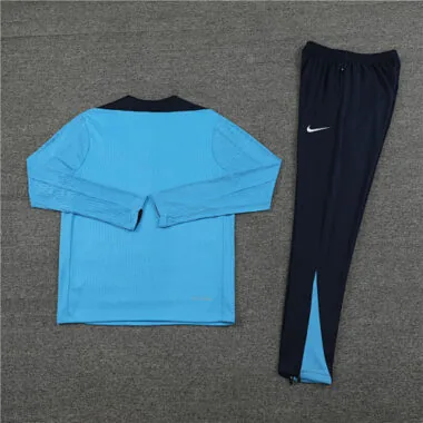 24-25 Chelsea Long Sleeve Tracksuit Blue Training Suits